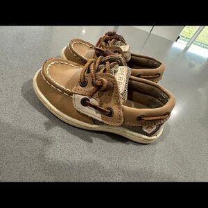 Sperry Kids Brown Moccasins